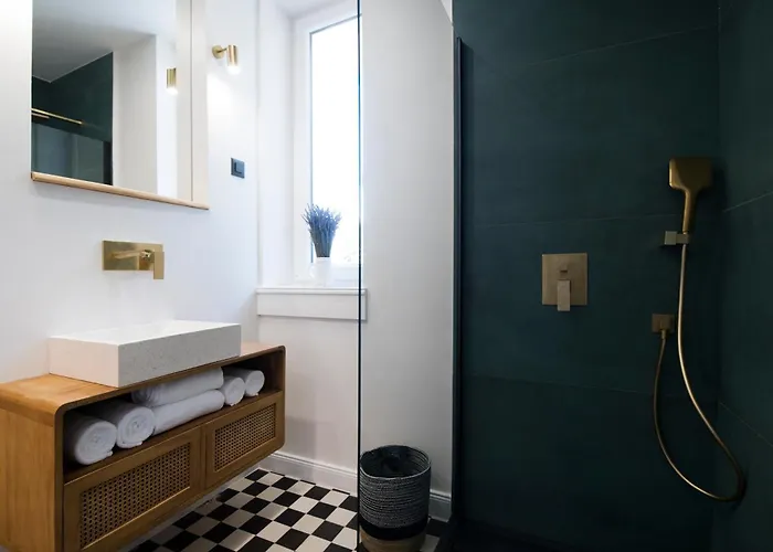 아파트 Luxury Bella - Centre W Free Parking 스플리트